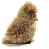 Knuffeldier Uil - zachte pluche stof - premium kwaliteit knuffels - bruin - 17 cm - vogels