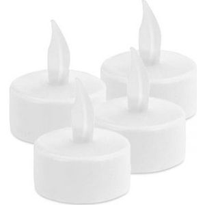 LED Waxinelichtjes - 4 stuks - met timer - theelichtjes