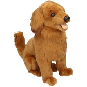 Hansa pluche Golden Retriever knuffel 42 cm