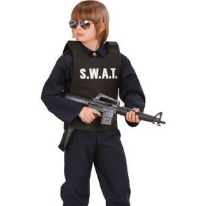 SWAT politie vest verkleedkleding voor kinderen