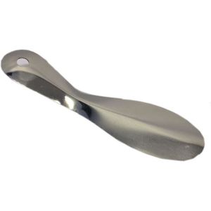 Relaxdays schoenlepel set van 2, schoentrekkers, 70 cm lang, metaal, met ophangoogje, aantrekhulp voor schoenen, zwart