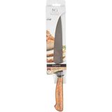 5Five - Elegancia - Keukenmes - RVS - Acacia Hout - 34 x 4.5 cm