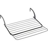 Droogrek - Staal - Verstelbaar - Zwart