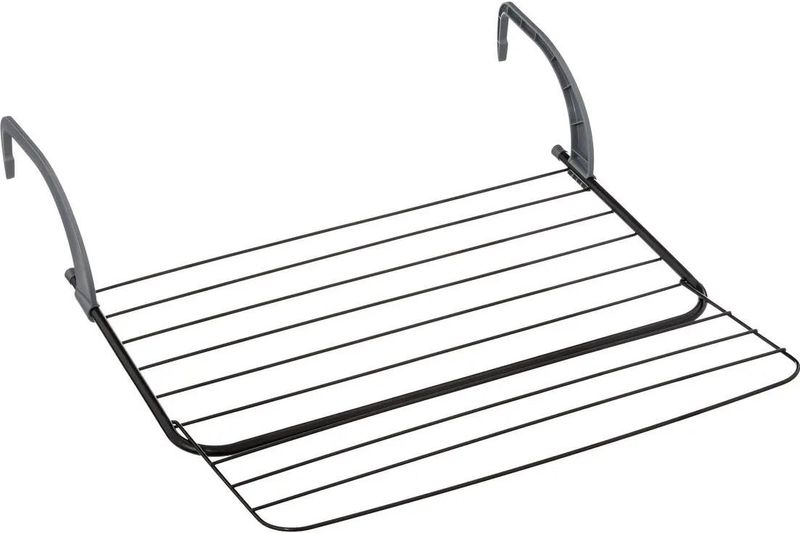 Droogrek - Staal - Verstelbaar - Zwart