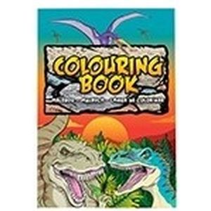 Dino/dinosaurussen thema A4 kleurboek/tekenboek 24 paginas