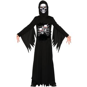 Horror verkleed kostuum magere Hein / de Dood voor kinderen