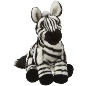 Pluche Zebra Knuffel van 27 cm - Zebra Speelgoed Knuffels Artikelen