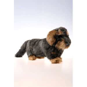 Pluche tekkel knuffel hond 45 cm