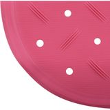 MSV Douche/bad anti-slip mat badkamer - rubber - fuchsia roze - 36 x 76 cm - met zuignappen