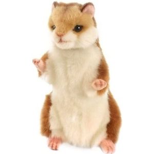 Hansa Pluche Hamster Knuffel 15 cm