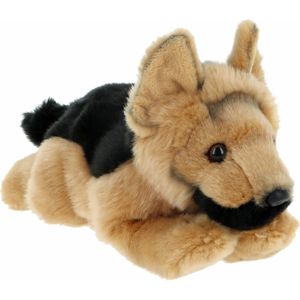 Knuffeldier Puppy Duitse herder Elzasser hond - zachte pluche stof - premium knuffels - 30 cm