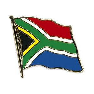 Supporters Pin speldje broche Vlag Zuid Afrika