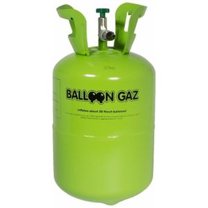 Wegwerp helium tank voor 30 ballonnen