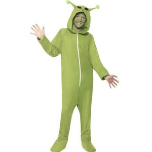 Alien verkleed pak/onesie voor kinderen