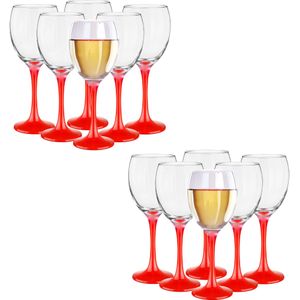 Wijnglazen - 12x - Red collection - 300 ml - glas
