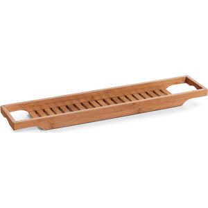 Zeller Badplank - bruin - bamboe hout - 70 cm - badrekje