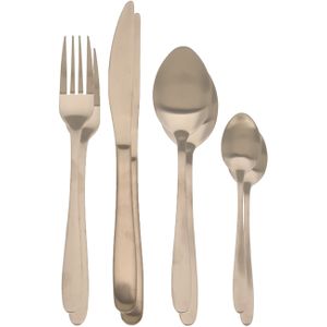 Bestekset Tableware Collection - 32-delig - goud - RVS - 8 personen