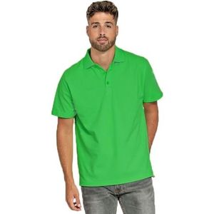 Polo shirt limegroen voor heren