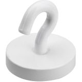 Kunststof ophang magneet met haak 2.2 cm - presentatie/reclame/plant/bordje ophangen