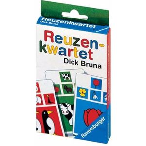 Ravensburger Spel Dick Bruna Kwartet - Geschikt voor kleuters vanaf 3 jaar - 2 tot 4 spelers - 36 kaarten