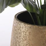 Mica Decorations Clemente Bloempot - H25 X 32 cm - Terra - Goud