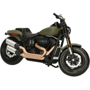 Modelmotor/speelgoedmotor Harley-Davidson Fat Bob 114 schaal 1:18/13 x 4 x 4 cm