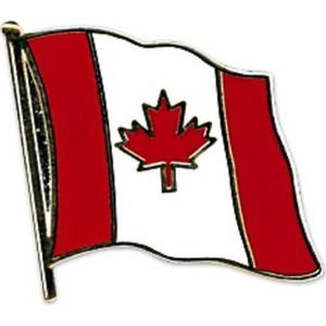 Pin speldje/broche vlag Canada 20 mm