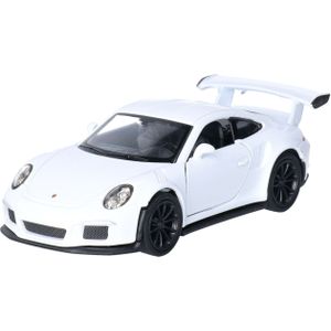 Speelgoed Porsche auto - wit - die-cast metaal - 11 cm - Model 911 GT3 RS