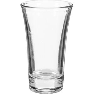 Alessandro Shotglaasjes Florencia Crystal - 6x stuks - glas - 70 ml - borrelglazen - likeurglazen