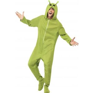 Alien onesie voor volwassenen