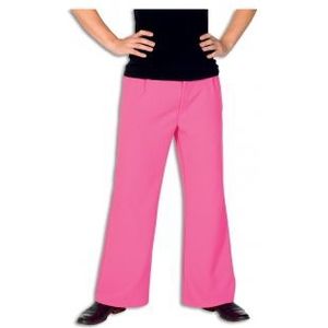 Roze lange broek voor heren