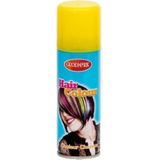 Supporters of Carnaval verkleed haarverf/haarspray set rood/zwart/geel 125 ml