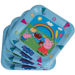 Tib Bordjes Peppa Pig Junior 23 X 23 Cm 6 Stuks