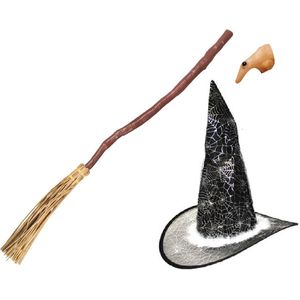 Heksen verkleed accessoire set voor kinderen