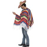 Mexicaanse poncho verkleedkleding voor volwassenen