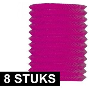 8x Treklampionnen roze 20 cm