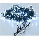 Set van 3x stuks kerstverlichting helder buiten 80 lampjes lichtsnoer 600 cm