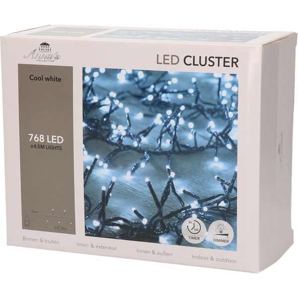 Clusterverlichting 690 cm met 1152 lampjes - helder - Kerstverlichting  kopen? | Kerstboomverlichting | beslist.nl