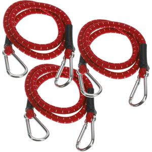 Elastische fietsgordel, bungee-touwen op de fiets, 100 cm