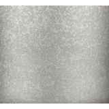 Plantenpot/bloempot Sintra terracotta zilver met flakes patroon - D26/H23 cm