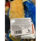 Pluche knuffel Blauwe Papegaai van 20 cm
