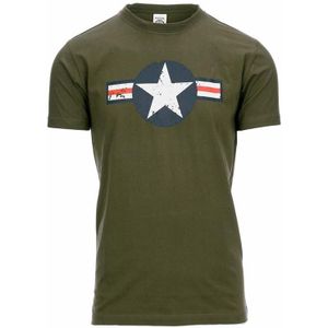 Groen t-shirt United States Air Force