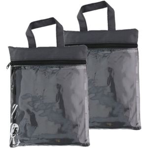 2x Opbergtassen/Kussentassen - 120 X 50 X 25 cm - 150 Liter - Opbergen en Opruimen