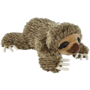 Pluche Bruine Luiaard Knuffel 25 cm - Luiaards Wilde Dieren Knuffels - Speelgoed Voor Kinderen