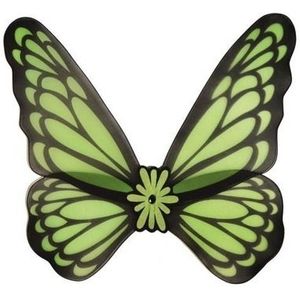 Vlinder verkleed vleugels groen volwassenen