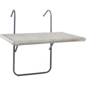 Balkontafel / grijs voor aan balkon railing 60 x 40 cm kopen? |