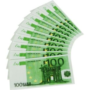 10x 100 Euro servetten