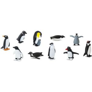 Plastic pinguins speelgoed figuren 10 stuks