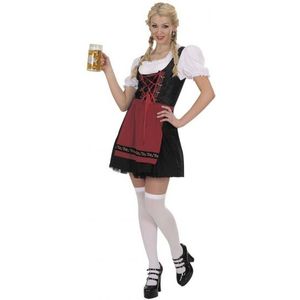 Dirndl oktoberfest jurk voor dames zwart