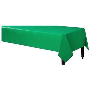Pasen/Paasontbijt tafelkleed groen 140 x 240 cm van non woven